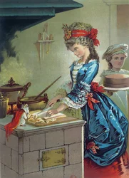 In der Küche, Illustration aus 