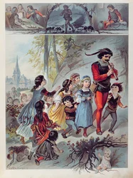 Der Rattenfänger von Hameln, um 1880