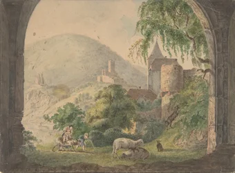 Die vier Burgen von Neckarsteinach, 1800-1818
