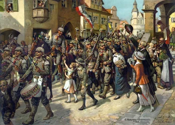 Die Mobilmachung 1914 in Deutschland