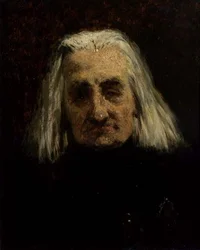 Porträt von Franz Liszt (1811-1886)