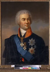 Porträt von Graf Pjotr Sawadowski (1739-1812)