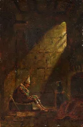 Aschermittwoch, ca. 1860