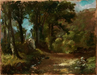 Das Kreuz im Walde