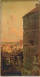 Der Faulturm in Rothenburg ob der Tauber