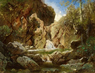 Felsenkessel mit Wildwasser