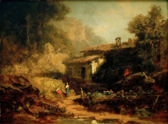 Mühle im Gebirge