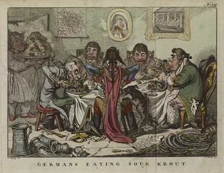 Deutsche essen Sauerkraut