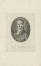Porträt von Ferdinand Ochsenheimer 1767-1822, 1807