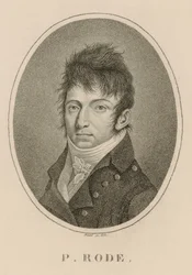 Porträt des Komponisten Pierre Jacques Joseph Rode