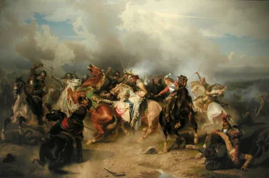 Gustav II. Adolfs Tod in der Schlacht bei Lützen