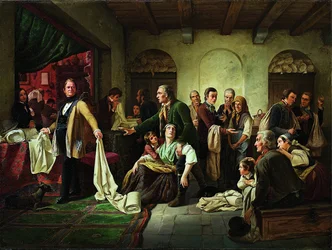 Die schlesischen Weber, 1844