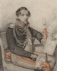 Porträt von Graf Pyotr Petrovich Konovnitsyn 1803-1830, frühe 1820er Jahre