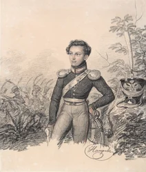 Porträt von Pavel Kotlubitsky, Ende der 1810er Jahre