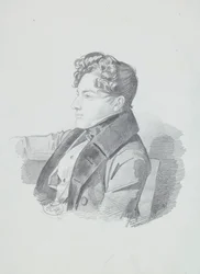Porträt von Vasily Viktorovich Kochubey 1812-1850, c. 1832