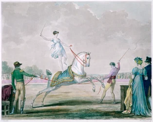 Übungen des Zirkuspferdes, ca. 1818-1836