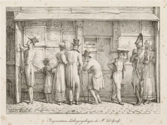 Lithographische Druckerei von F. Delpech