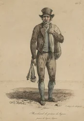 Kaninchenfellhändler