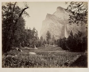 Brautschleier, Yosemite, um 1865-1866