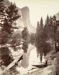 Washington Tower, Yosemite, ca. 1872, gedruckt ca. 1876