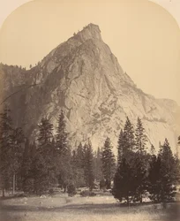Drei Brüder, Vorderansicht, 4480 Fuß, 1861