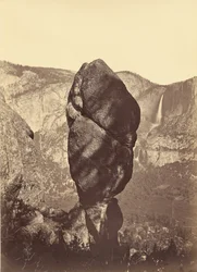 Agassiz Rock und die Yosemite-Fälle, vom Union Point aus