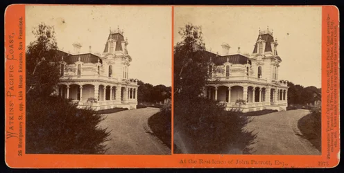 Im Haus von John Parrott, Esq., San Mateo, Kalifornien