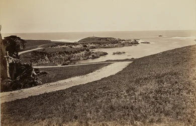 Küstenansicht in der Nähe von Monterey