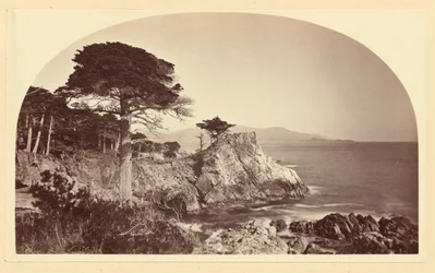 [Cypress Point vom Cypress Drive aus, Monterey, Kalifornien]