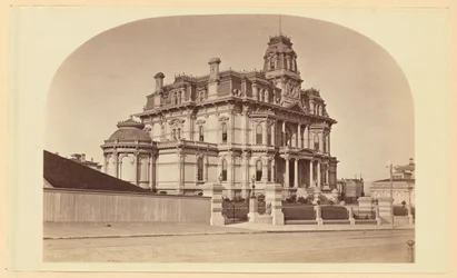 [Wohnsitz von Chas. Crocker.]