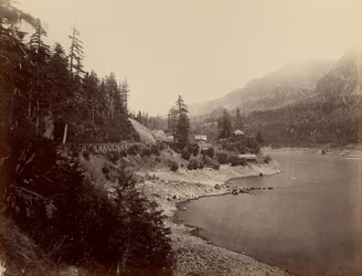 Das mittlere Blockhaus, Columbia River