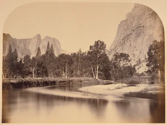 Blick vom Camp Grove das Tal hinab - Yosemite
