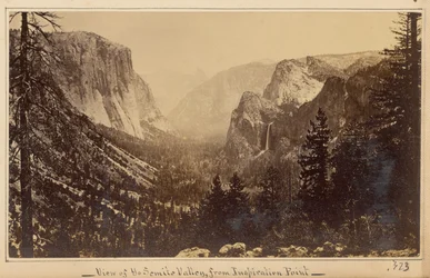 Yosemite-Tal vom Mariposa Trail aus
