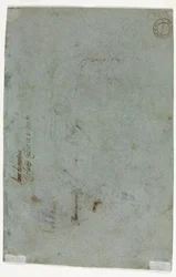 Skizze eines Kinderkopfes, ca. 1586