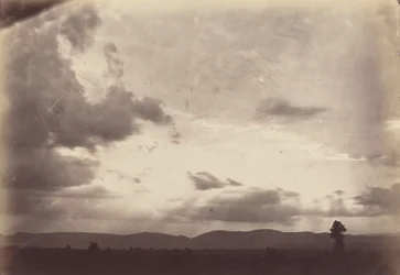 Wolkenstudie, Römische Campagna, ca. 1860