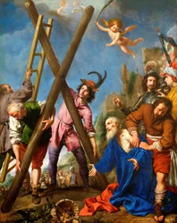 Der heilige Andreas betet vor seinem Martyrium, 1643
