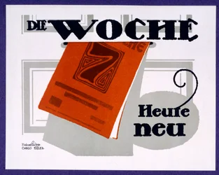 Werbung für die illustrierte Zeitung 