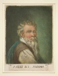 Porträt von G. A. Bazzi, genannt Il Sodoma