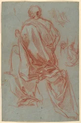 Studien einer knienden Figur