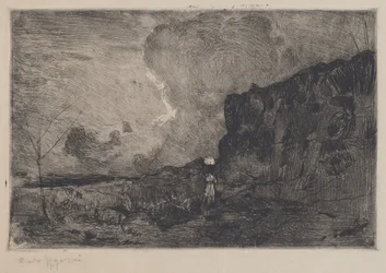 Landschaft [Paesaggio], vor 1915