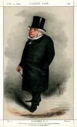 John Bright, britischer Radikaler und liberaler Politiker, 1869