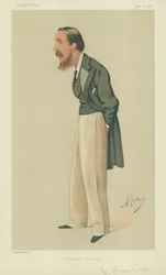 Mr. Rivers Wilson, ägyptische Finanzen, 9. November 1878, Vanity Fair Karikatur