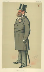 Sir Henry Josias Stracey, ein Landedelmann, 10. Juli 1875, Vanity Fair Karikatur