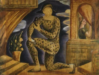 Harlekin und Colombine