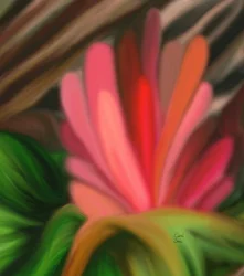 Abstrakte Blume