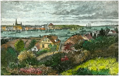 Kiel, Deutschland, ca. 1875