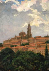 Kathedrale in Le Puy, 1911.