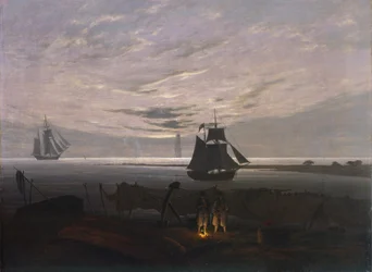 Abend an der Ostsee, 1831