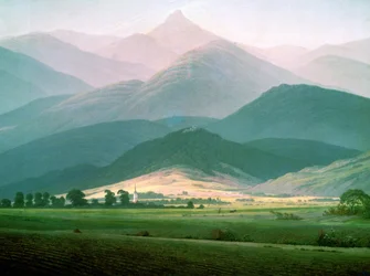 Landschaft im Riesengebirge