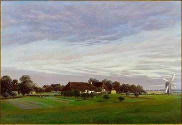 Das flache Land, Umgebung von Greifswald, Deutschland